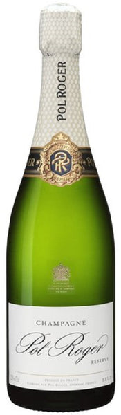 Bottle of NV Pol Roger Reserve Brut Champagne - Caviste Wine