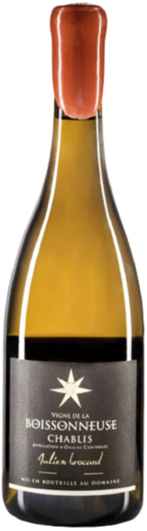 Bottle of 2020 Julien Brocard Chablis La Boisseneuse - Caviste Wine