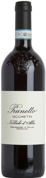 Bottle of 2018 Prunotto Langhe Nebbiolo Occhetti, Italy - Caviste Wine