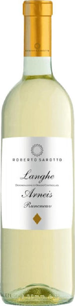 Bottle of 2020 Sarotto 'Runcneuv' Langhe Arneis, Piedmont - Caviste Wine