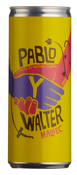 Bottle of 2018 Pablo Y Walter Malbec, Argentina - Caviste Wine