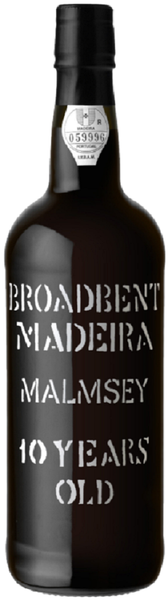 Bottle of Broadbent 10 Year Old Malmsey Madeira - Caviste Wine