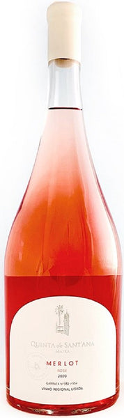 Bottle of 2020 Quinta de SantAna Merlot Rose MAGNUM, Portugal - Caviste Wine