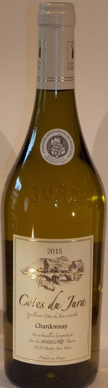 Bottle of 2015 Domaine Mouillard, Cotes du Jura, Chardonnay - Caviste Wine