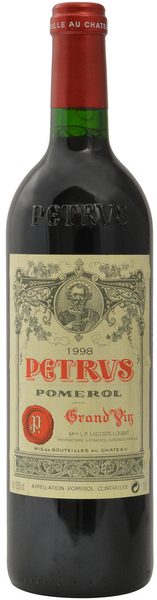 Bottle of 1998 Chateau Petrus Pomerol - Caviste Wine