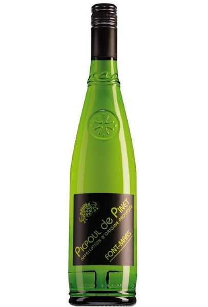 Bottle of 2018 Domaine Font-Mars Picpoul de Pinet, Languedoc - Caviste Wine