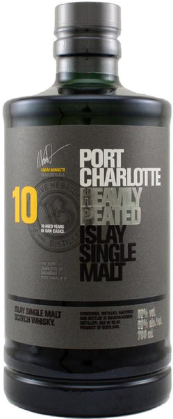 Bottle of Bruichladdich Port Charlotte OLC 2010 Whisky - Caviste Wine