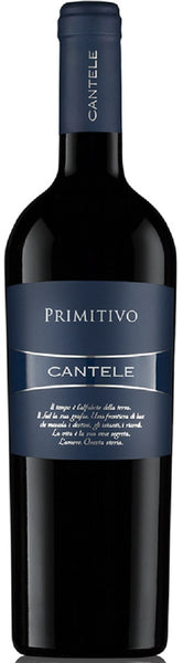 Bottle of 2016 Cantele Primitivo, Salento - Caviste Wine