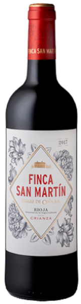 Bottle of 2017 Finca San Martin Crianza Rioja, Spain - Caviste Wine