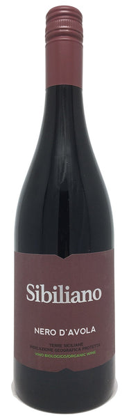 Bottle of 2018 Sibiliana Sensale Nero D’Avola, Italy - Caviste Wine