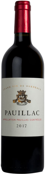 Bottle of 2017 Chateau Sichel, Pauillac, France - Caviste Wine