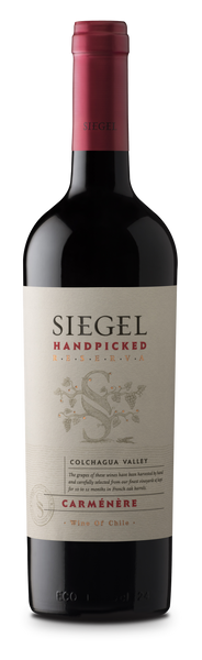Bottle of 2020 Siegel Handpicked Reserva Carménère - Caviste Wine