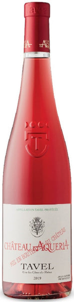 Bottle of 2021 Chateau D'Aqueria Tavel Rosé, Rhone Valley - Caviste Wine
