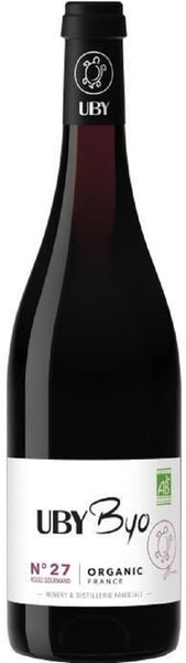 Bottle of 2019 Domaine Uby BYO No 27 Rouge, France - Caviste Wine